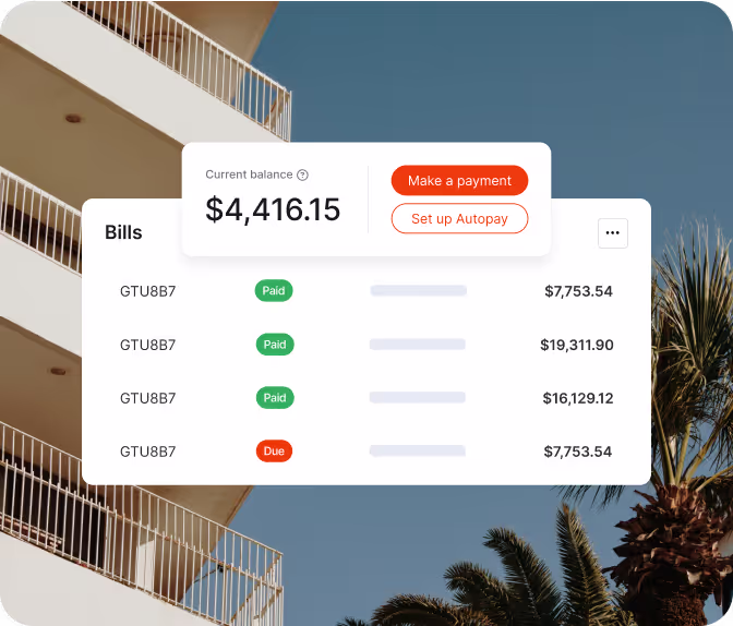 Consolidated billing